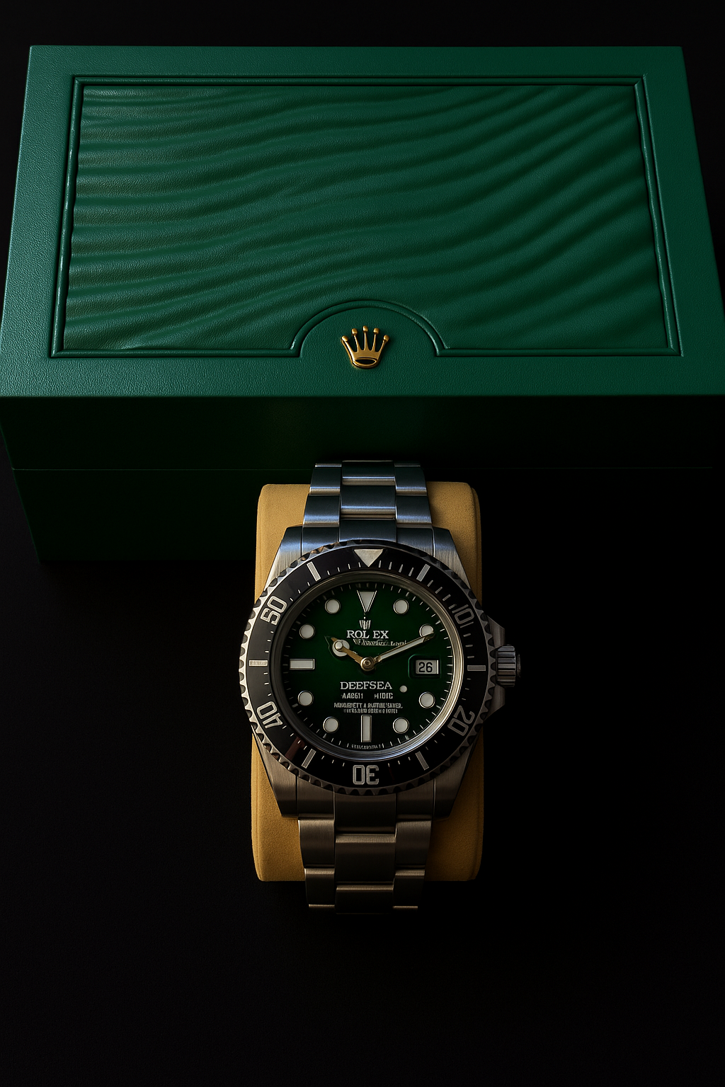 Rolex Deepsea – Oystersteel with Green Dial