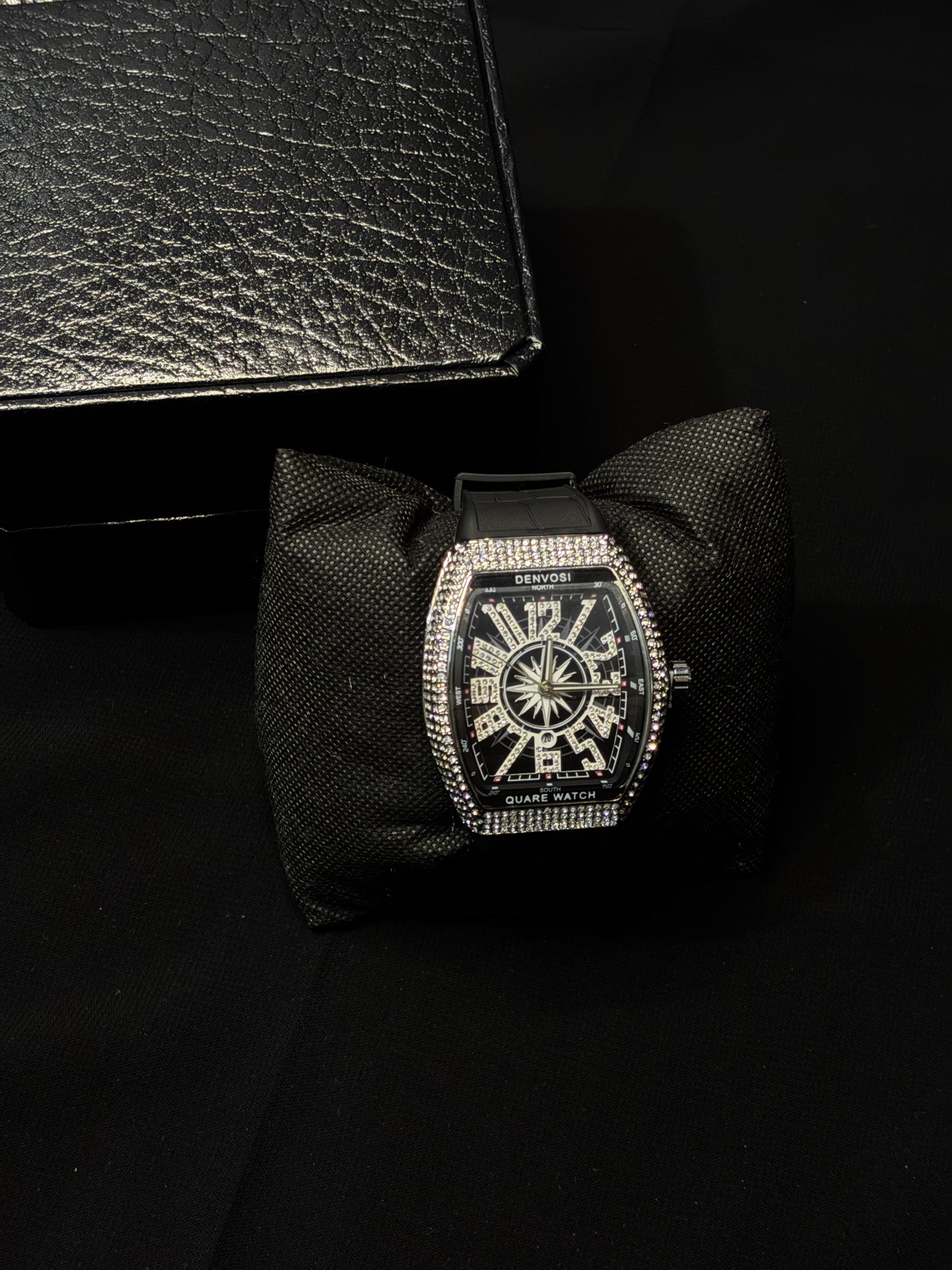 Frank Muller Diamond Watch (Black Luxe Edition )
