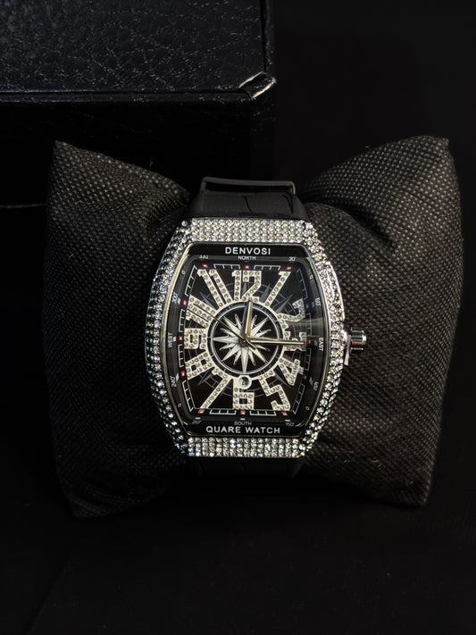Frank Muller Diamond Watch (Black Luxe Edition )