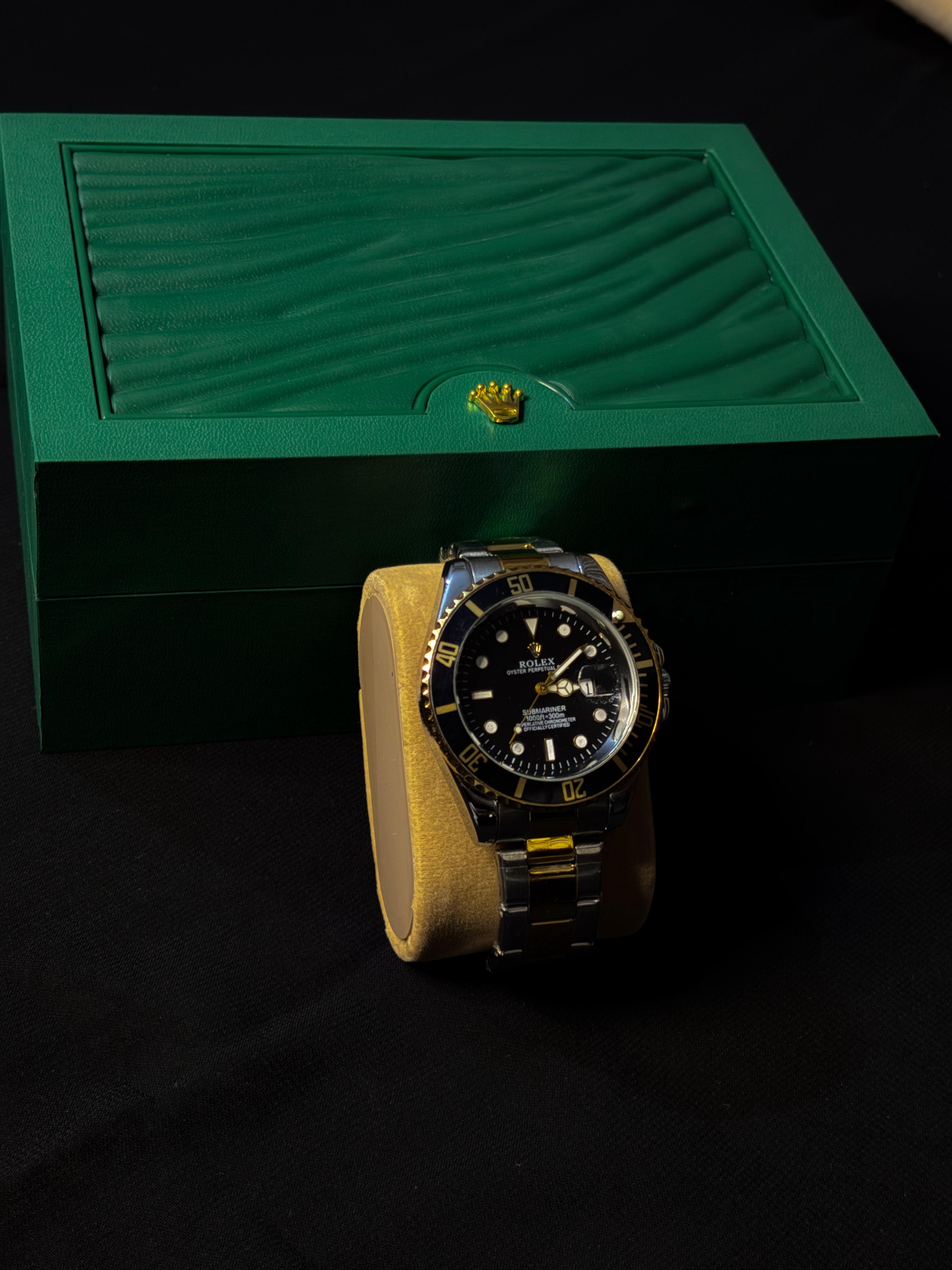 Rolex Submariner Date – Two-Tone Black Dial
