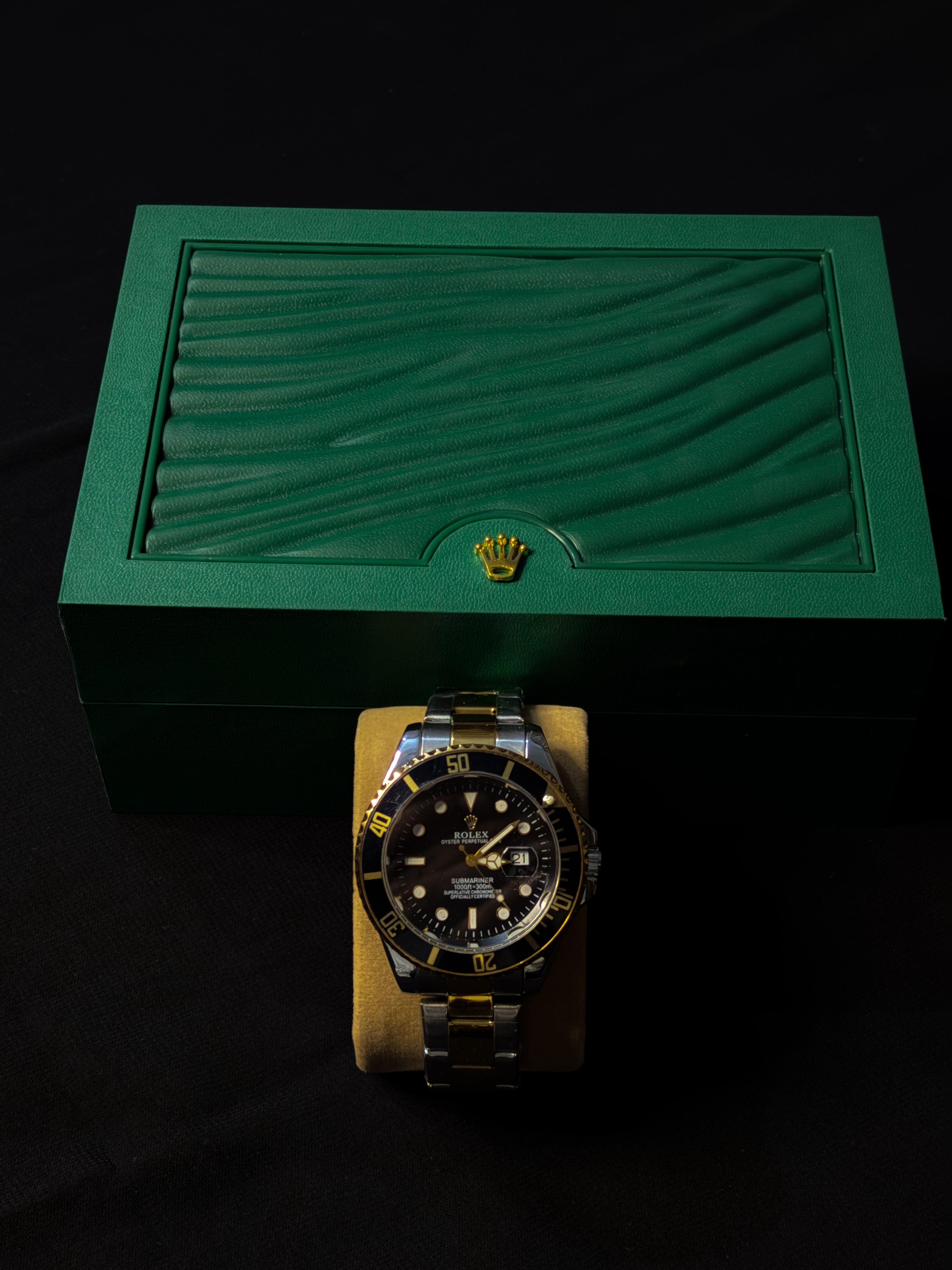 Rolex Submariner Date – Two-Tone Black Dial