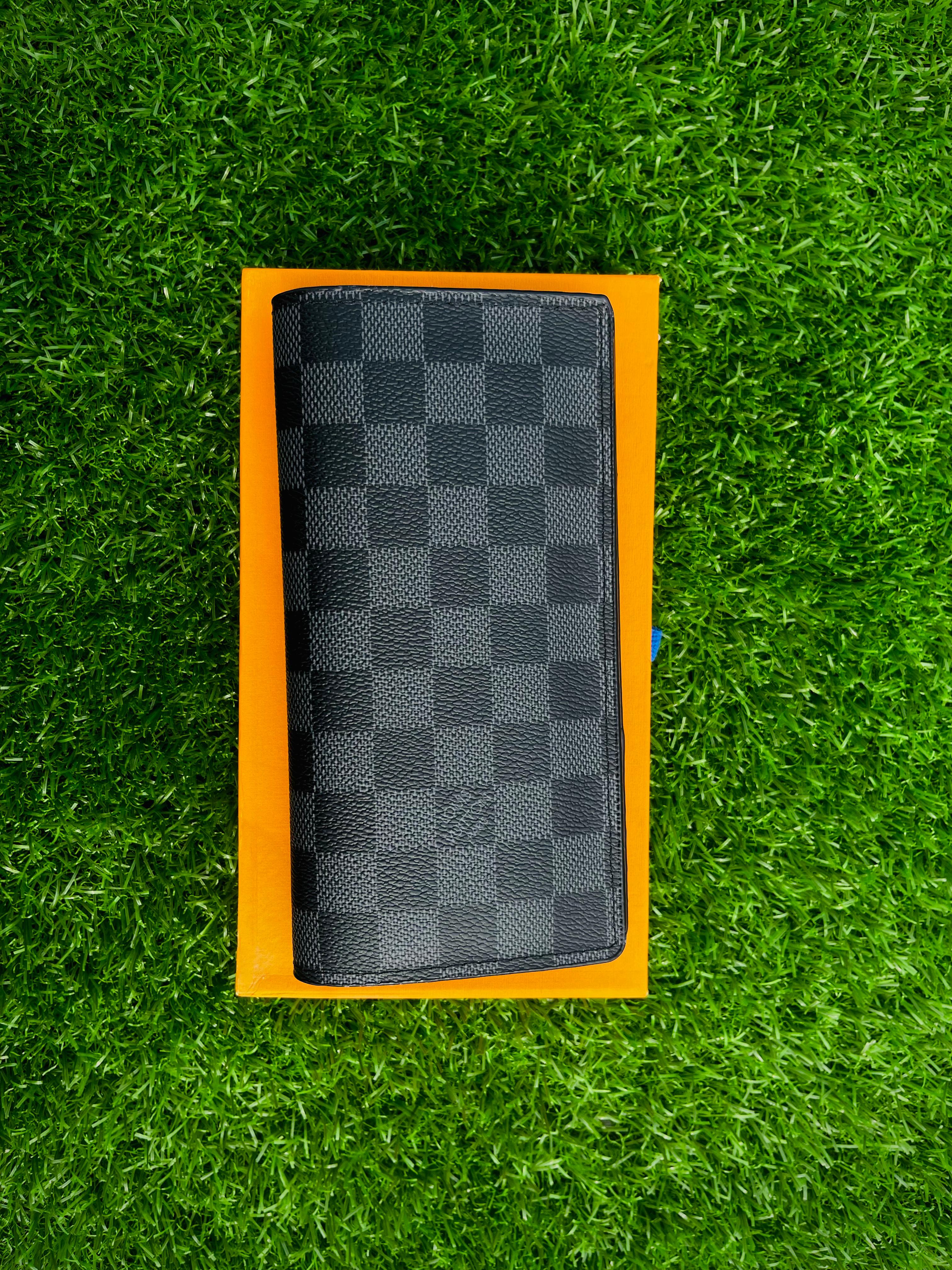LV Damier Long Wallet – Premium Edition