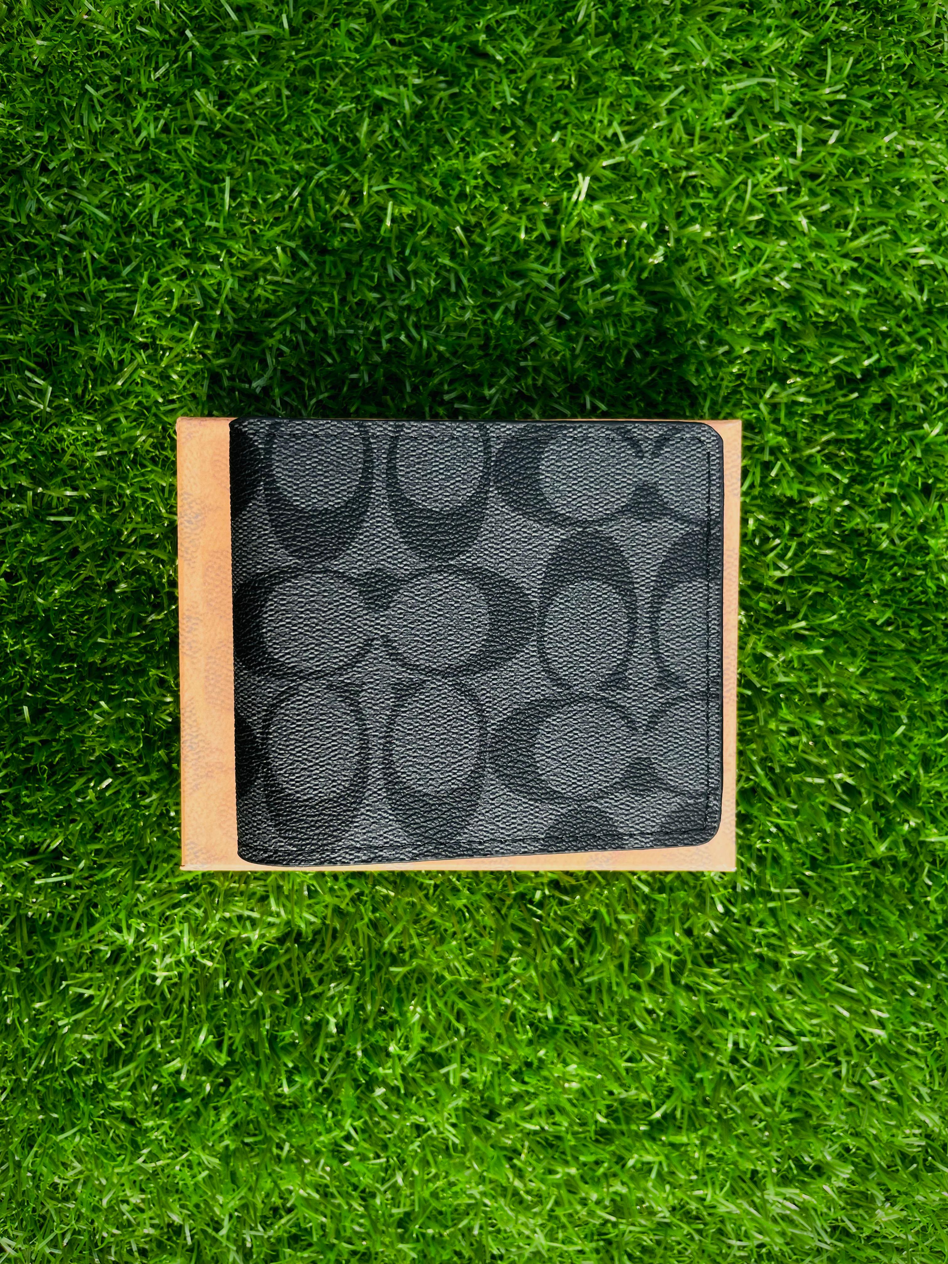 Coach Inspired Signature Wallet – Sleek Style, Premium Build