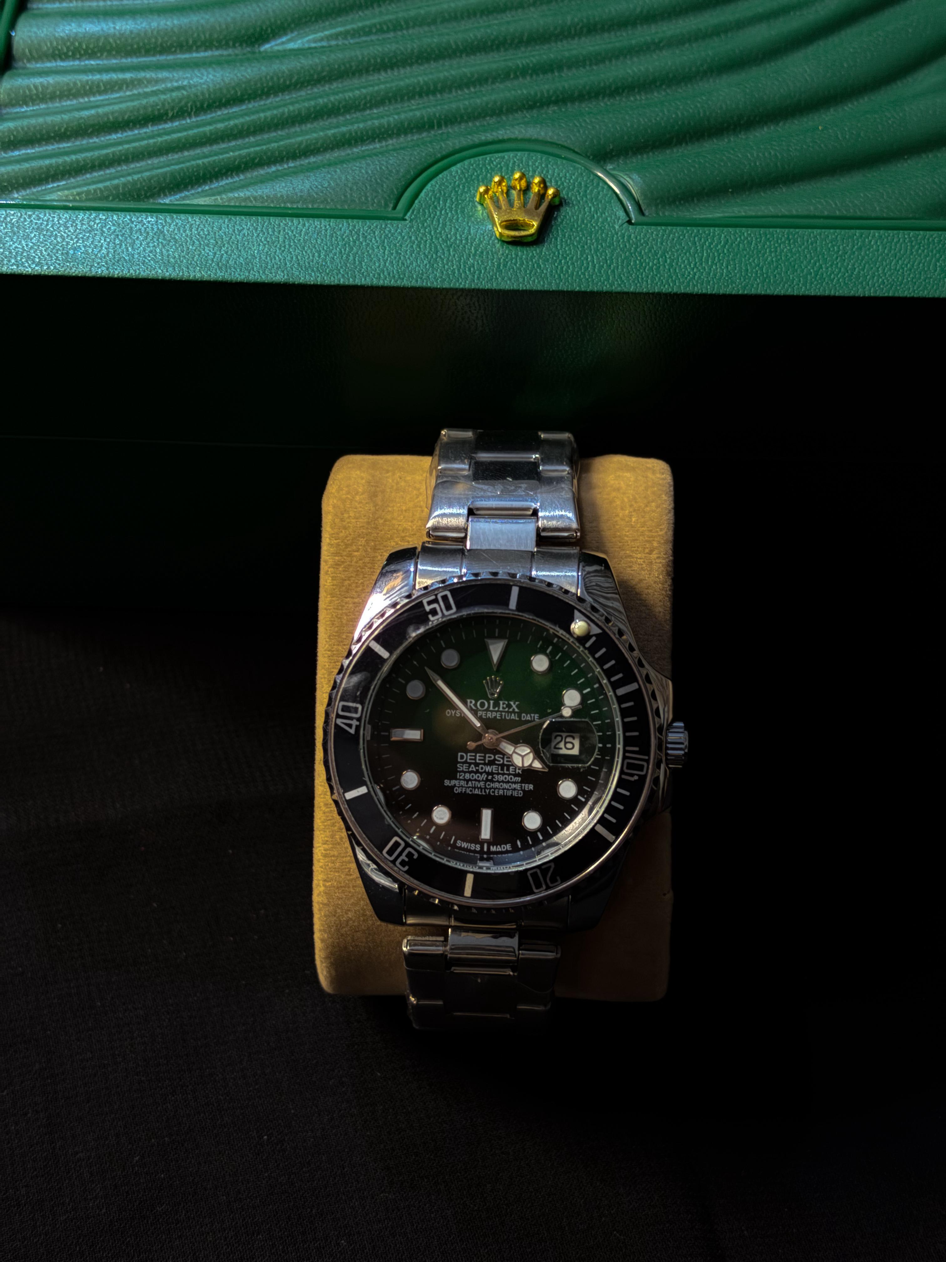 Rolex Deepsea – Oystersteel with Green Dial