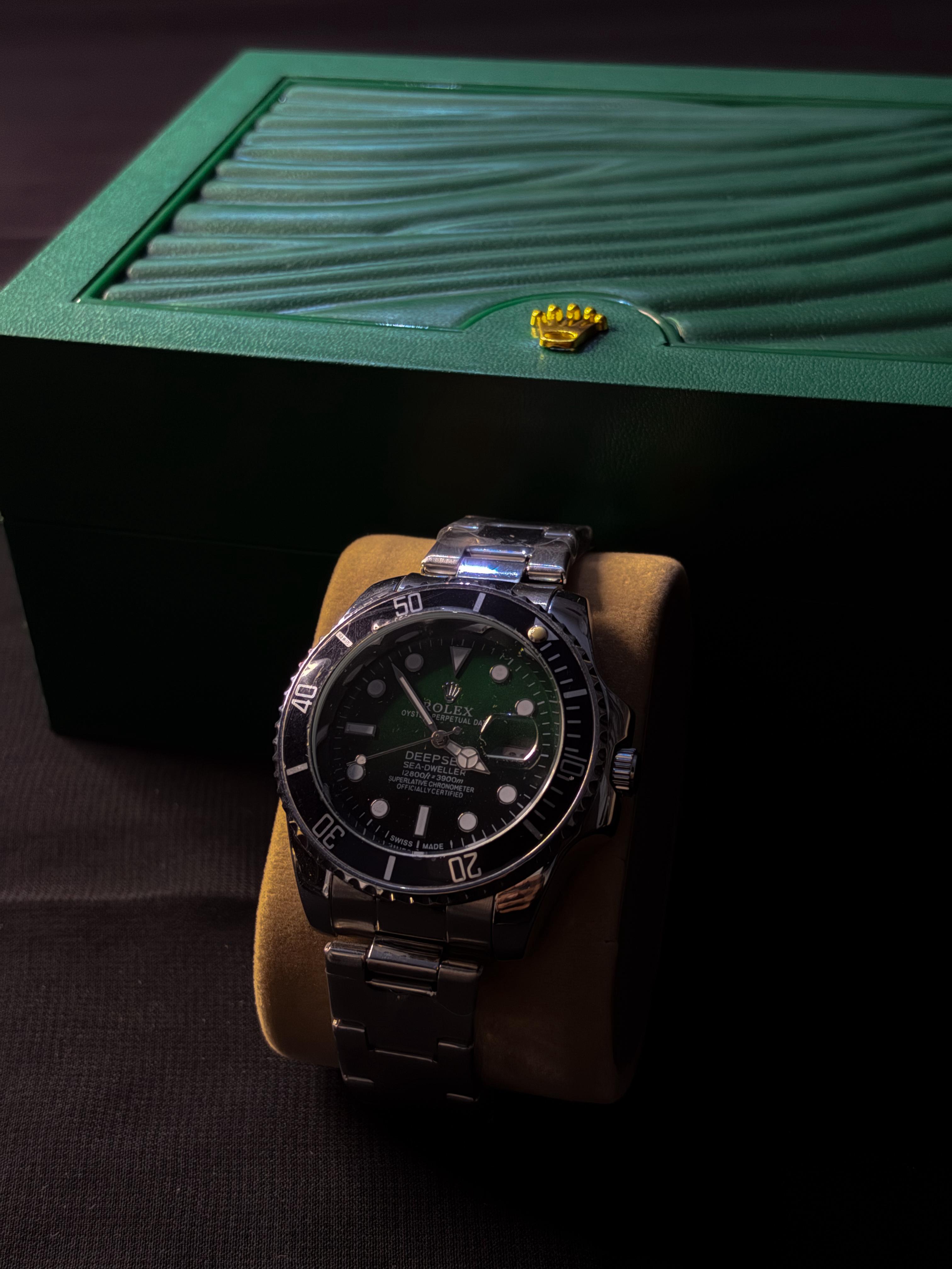 Rolex Deepsea – Oystersteel with Green Dial